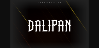Dalipan Font Poster 1