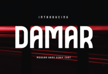 Damar Font Poster 1