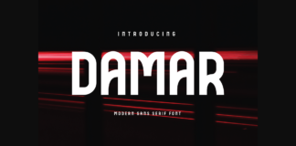 Damar Font Poster 1