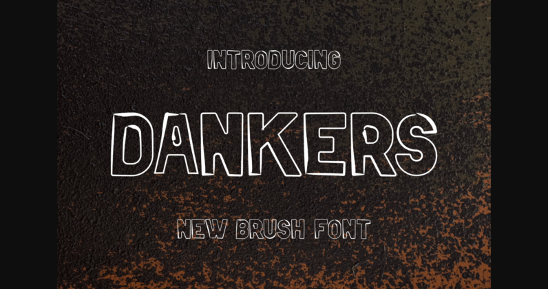 Dankers Font Poster 3