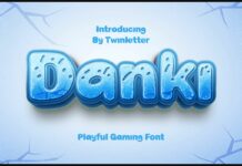 Danki Font Poster 1