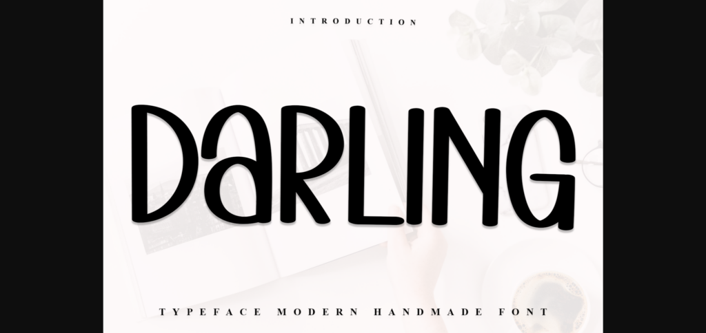 Darling Font Poster 1