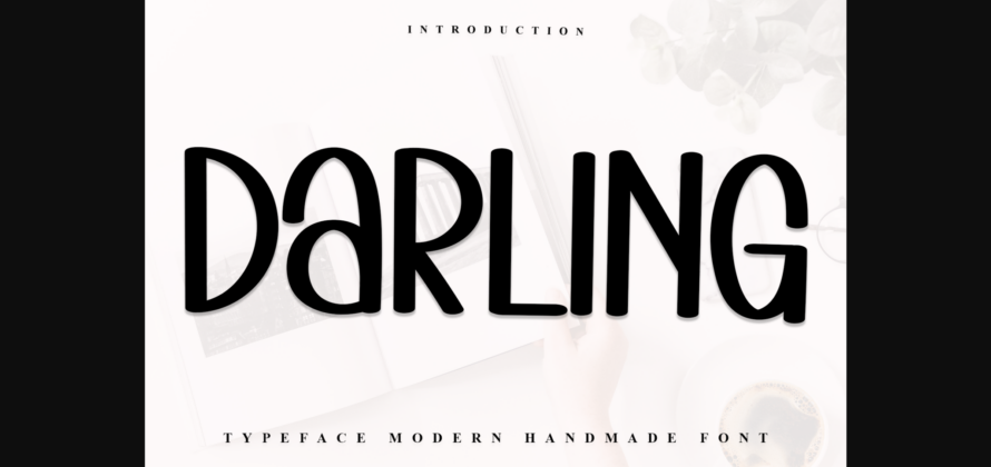 Darling Font Poster 1