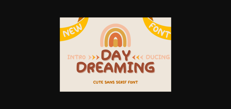 Day Dreaming Font Poster 3