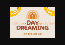 Day Dreaming Font Poster 1