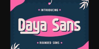 Daya Sans Font Poster 1