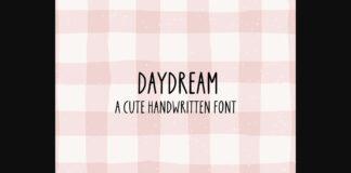 Daydream Font Poster 1