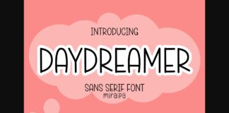 Daydreamer Font Poster 1