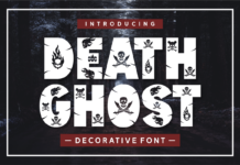Death Ghost Font Poster 1