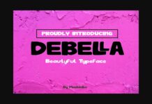 Debella Font Poster 1