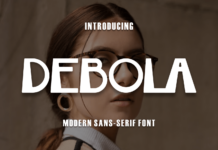 Debola Font Poster 1