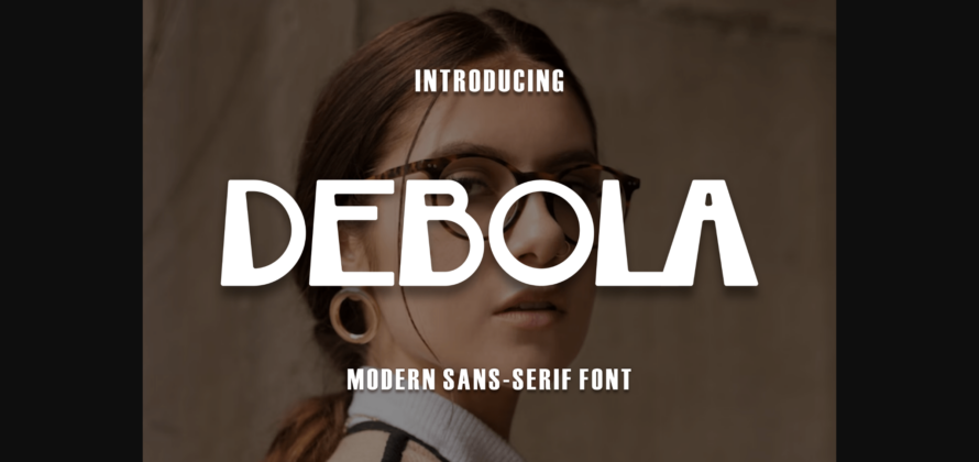 Debola Font Poster 1