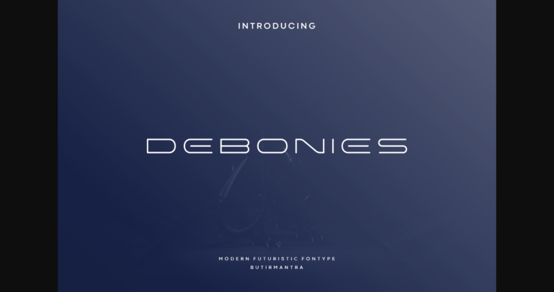 Debonies Font Poster 3