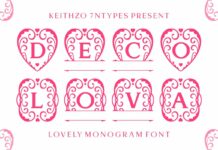 Deco Lova Font Poster 1