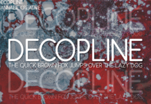 Decopline Font Poster 1