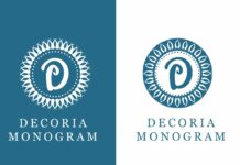 Decoria Monogram Font Poster 1