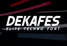 Dekafes Font Poster 1