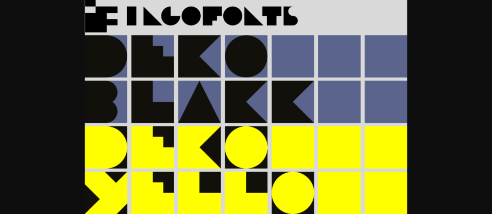 Dékó Font Poster 3