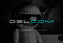 Delcom Font Poster 1