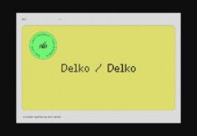 Delko Font Poster 1