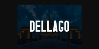 Dellago Font Poster 1