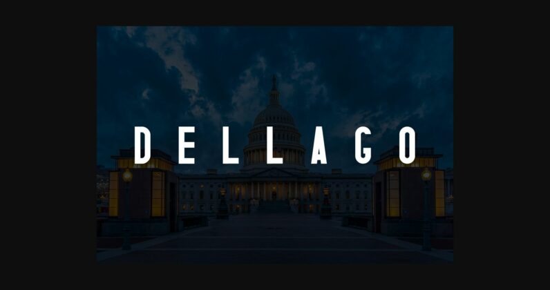 Dellago Font Poster 8