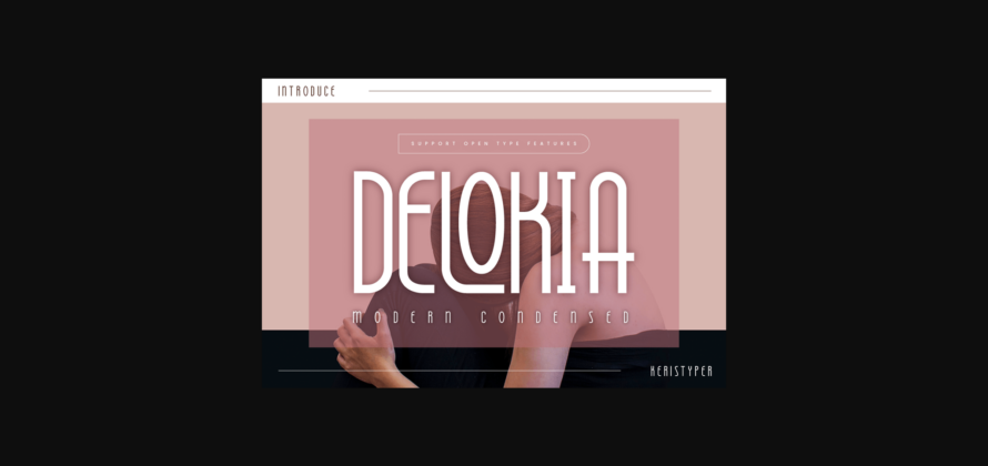 Delokia Font Poster 3