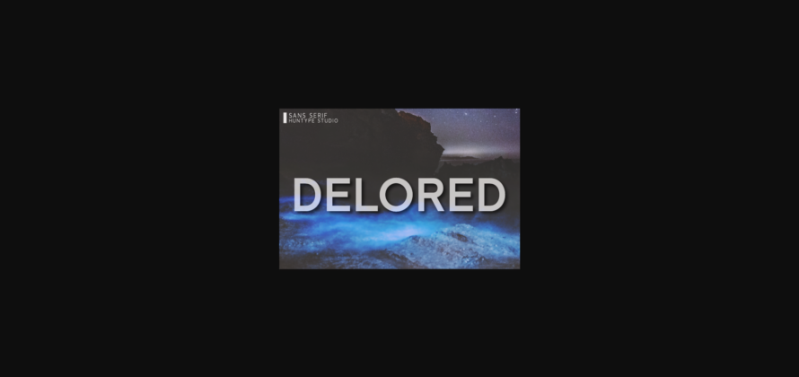 Delored Font Poster 3