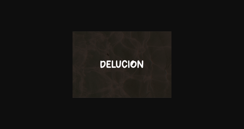 Delucion Font Poster 3