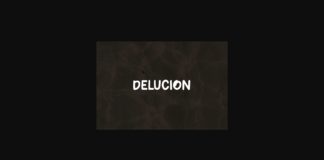 Delucion Font Poster 1