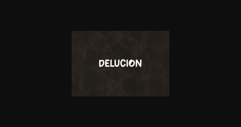 Delucion Font Poster 1