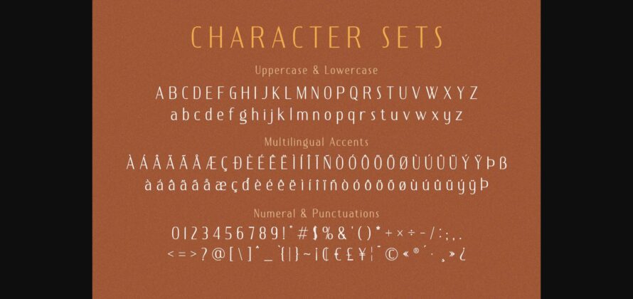 Deluxes Font Poster 11