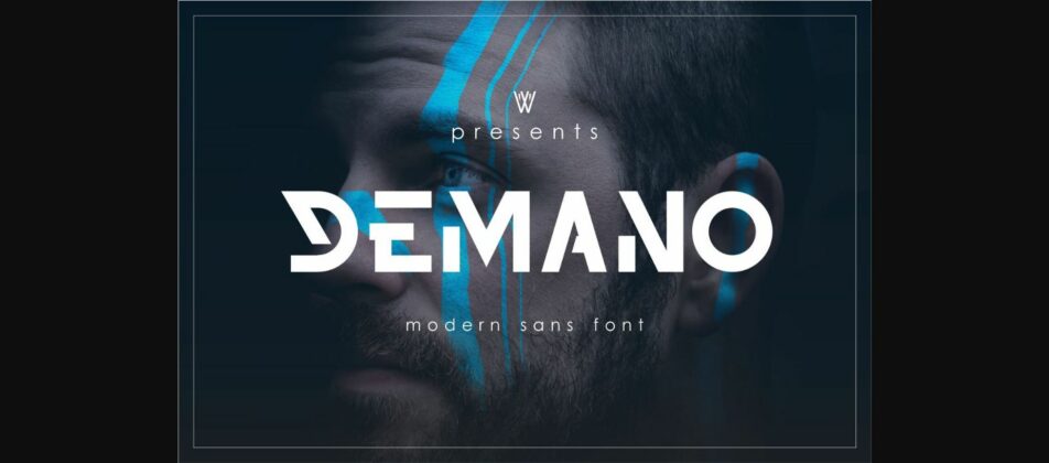 Demano Font Poster 3