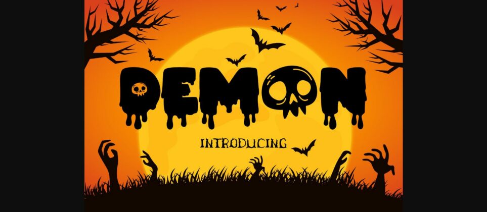 Demon Font Poster 3