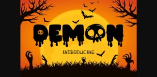 Demon Font Poster 1