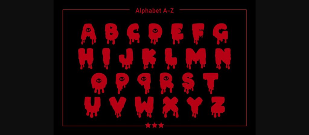 Demon Font Poster 4