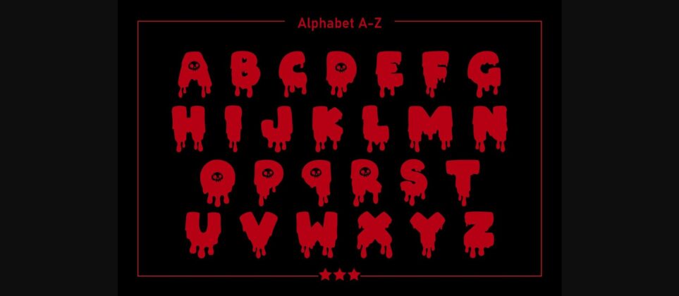 Demon Font Poster 4