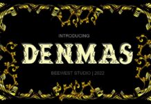 Denmas Font Poster 1