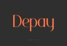 Depay Font Depay Font Poster 1