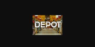 Depot Font Poster 1