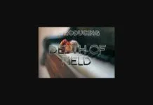 Depth of Field Font Depth of Field Font Poster 1