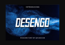 Desango Font Poster 1