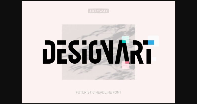 Designart Font Poster 1