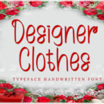 Designer Clothes Fonts