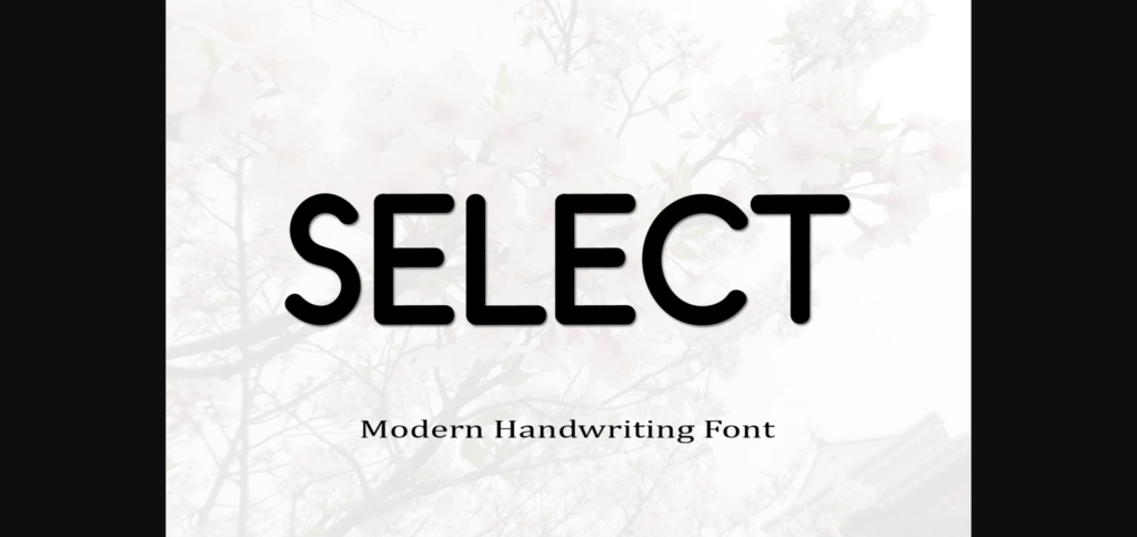 Designer Font Poster 5