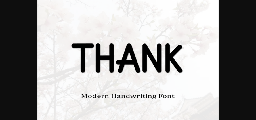 Designer Font Poster 7