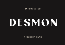 Desmon Font Poster 1