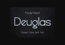 Deuglas Font Poster 1