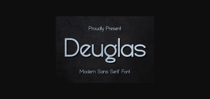 Deuglas Font Poster 1