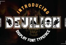 Devilion Font Poster 1